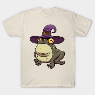 Toad/Frog Wearing Witch Hat T-Shirt